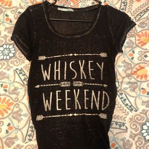 Whiskey weekend tee